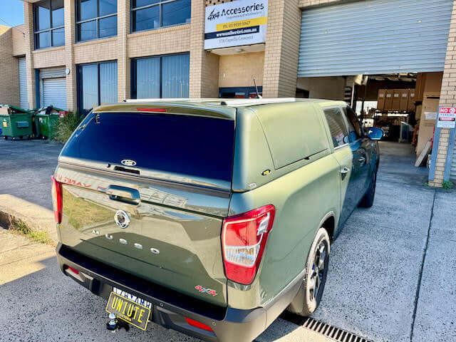 SSANGYONG MUSSO FORCE PRO PLUS Canopy For SsangYong Musso XLV (Long Tub) 2018+