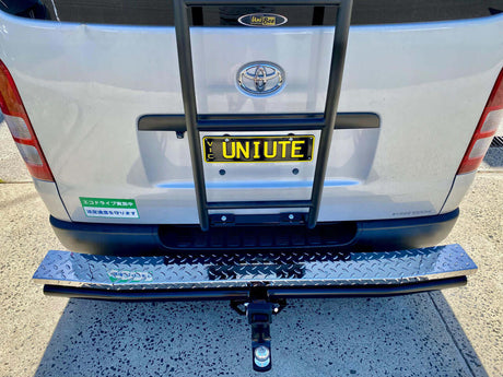 TOYOTA HIACE VAN Black Rear Ladder for Toyota HiAce 200 series 2005-2019