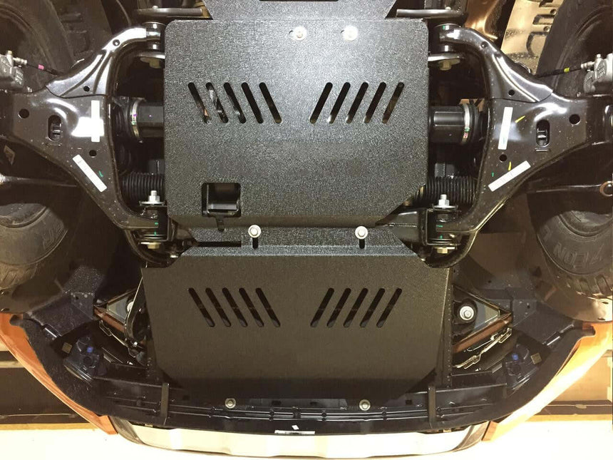 TOYOTA HILUX 5pcs Black Steel Bash Skid Plates For Toyota Hilux 2015-2023