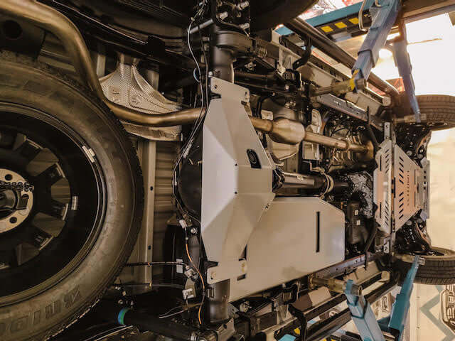 TOYOTA HILUX 6mm Aluminium Bash Skid Plates Kit For Toyota Hilux 2015-2023 (5pcs)