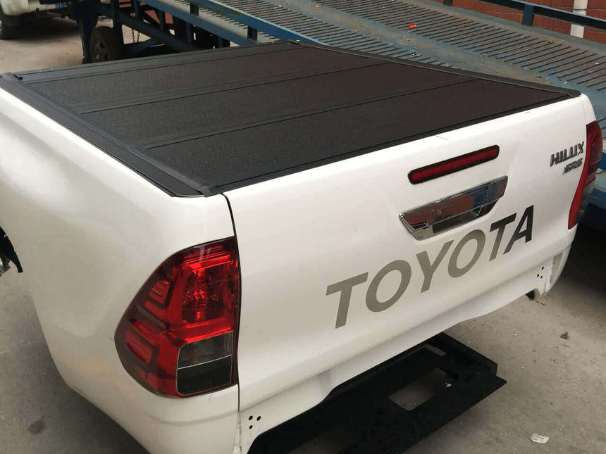 TOYOTA HILUX Quad-Fold Hard Lid Tonneau Cover for Toyota HiLux SR5 2015-2023