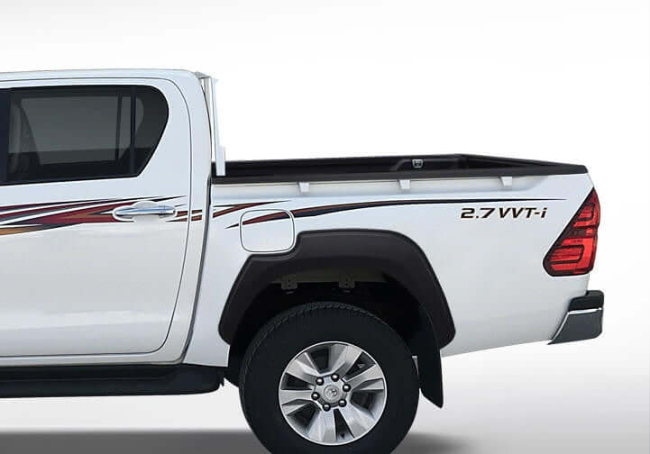 TOYOTA HILUX Textured Fender Flares For Toyota HiLux Double Cab Ute 2015-2023