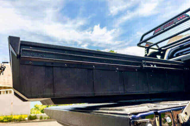 Hilux drawers for Toyota Hilux 2015-2025, showcasing UniUte weathertight ute drawer system for enhanced storage and adventure.