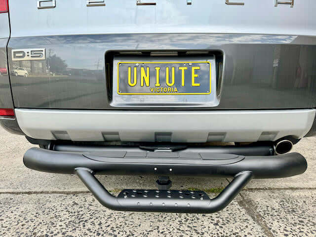 Universal Black Rear Hitch Step
