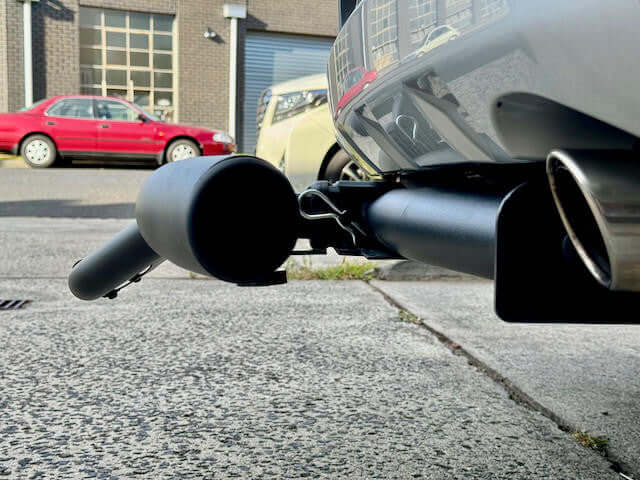 Universal Black Rear Hitch Step