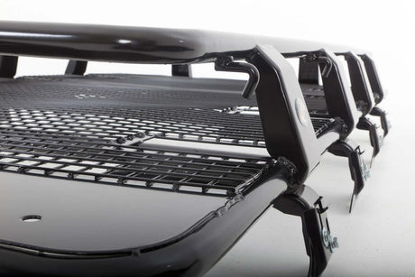 Universal Gutter Steel Wire Mesh Basket Roof Rack Black 1.6m