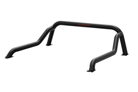 Matte Black extended sports bar for Gen2 and EGen2 roller shutters, enhancing style and versatility for utes.