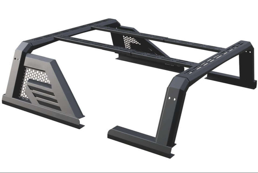 Sturdy Ute Tub Rack Universal Roll Bar with Multifunction Ladder Rack for heavy-duty cargo and tools