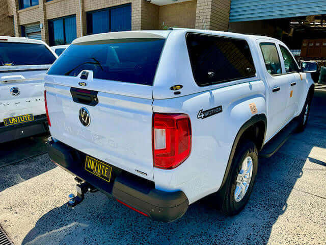 New Volkswagen Amarok canopy by UniUte, 2023 model.