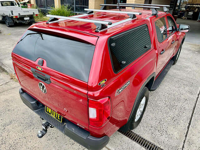 Amarok Canopy: FORCE PRO on Volkswagen Amarok 2023-2025 by UniUte, showcasing the ultimate vehicle accessory.