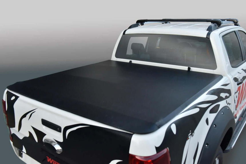 Soft Roll Up Tonneau Cover Amarok 2010-2022, enhancing truck functionality and style, premium accessory by UniUte.