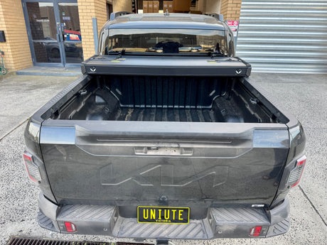 UniUte tri-fold hard lid for KIA Tasman — available Australia-wide