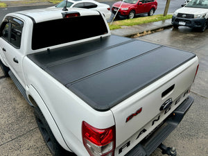 Tri-Fold Hard Lid Tonneau Cover for Ford Ranger 2012-mid 2022 - UniUte