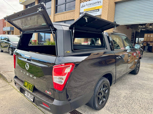 Stainless Steel Ute Canopy for KGM SsangYong Musso XLV (Long Tub) 2018-2025