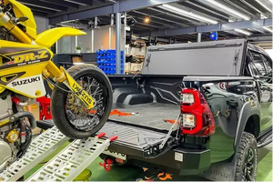 Quad-Fold Hard Lid Tonneau Cover for Toyota HiLux SR5 2015-2025