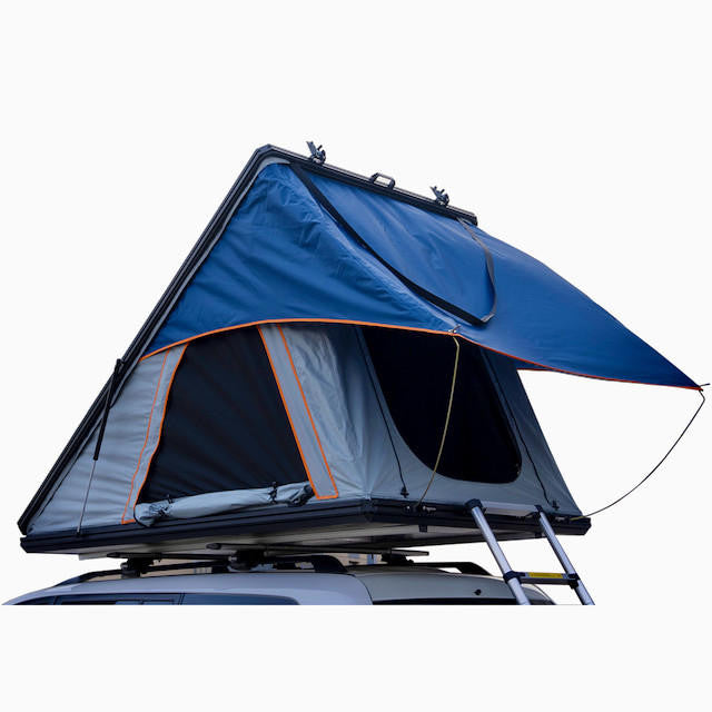  2 Person Aluminium HardShell Roof Top Tent with Side Awning 