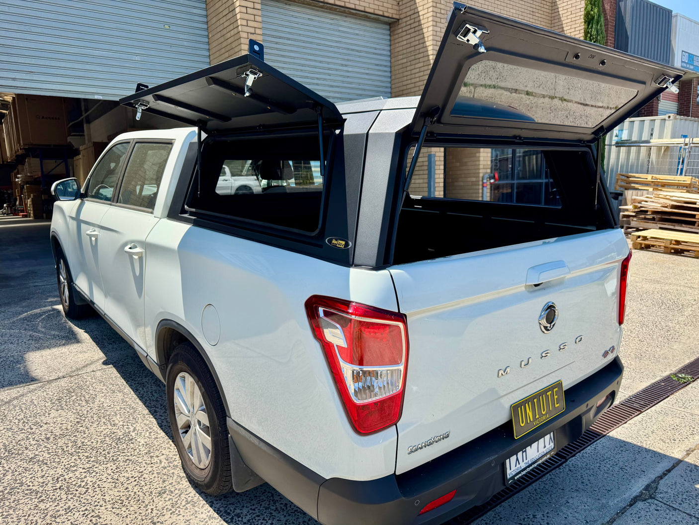 KGM Musso Canopy XLV (Long Tub) 2018-2025 Steel Ute Canopy