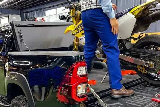 Quad-Fold Hard Lid Tonneau Cover for Toyota HiLux SR5 2015-2025