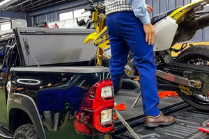 Quad-Fold Hard Lid Tonneau Cover for Toyota HiLux SR5 2015-2025