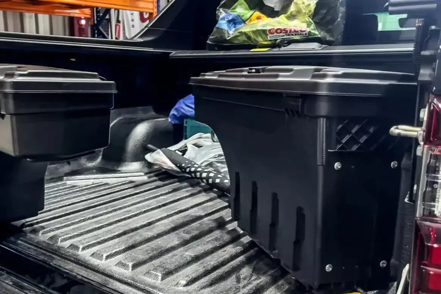 SMART TUB TOOL BOX for Toyota Hilux SR5 2015-2025 | Swing-Out Ute Storage – UniUte