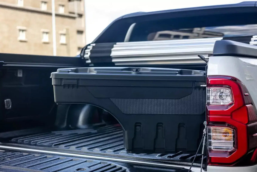 SMART TUB TOOL BOX for Toyota Hilux SR5 2015-2025 | Swing-Out Ute Storage – UniUte