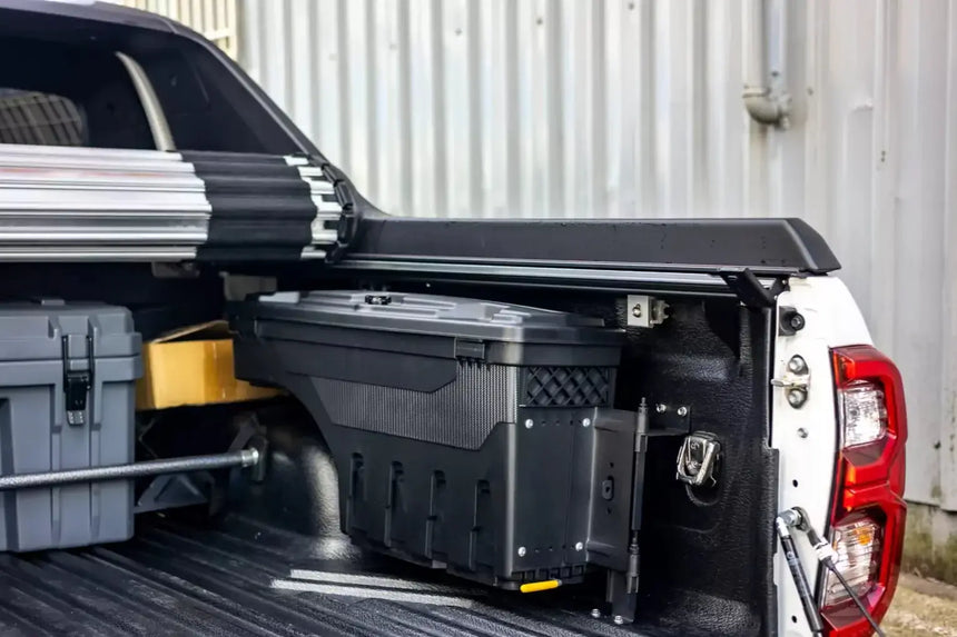 SMART TUB TOOL BOX for Toyota Hilux SR5 2015-2025 | Swing-Out Ute Storage – UniUte