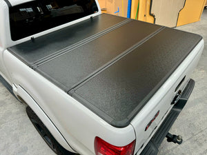 Tri-Fold Hard Lid Tonneau Cover for Ford Ranger 2012-mid 2022 - UniUte