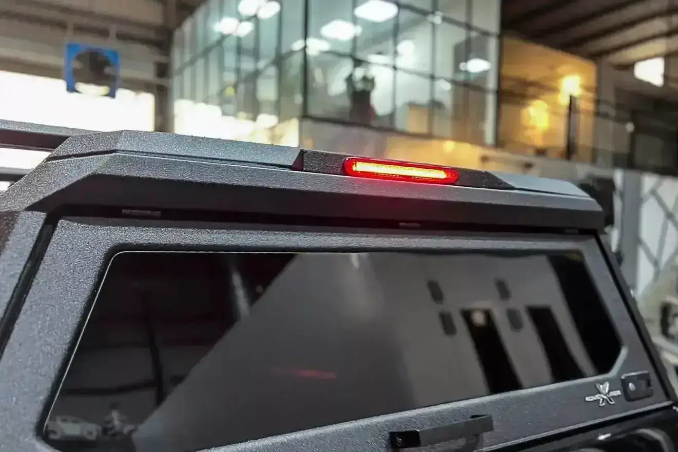 Stainless steel canopy Triton MV 2024+ by UniUte, focus on durability for ute enthusiasts. Canopy triton reliable equipment.