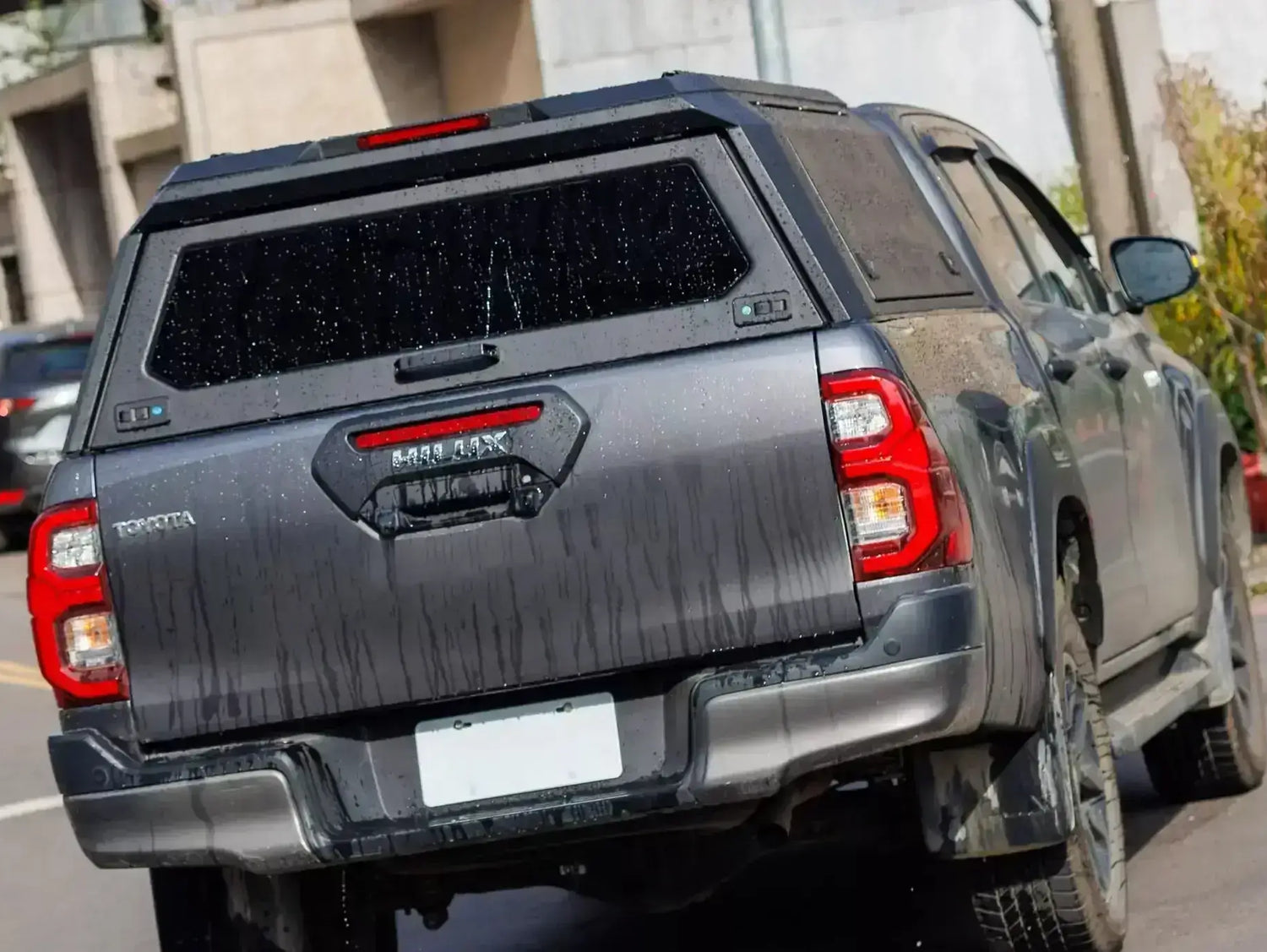 Stainless steel canopy Triton MV 2024+ for durable storage - focus keyword canopy triton