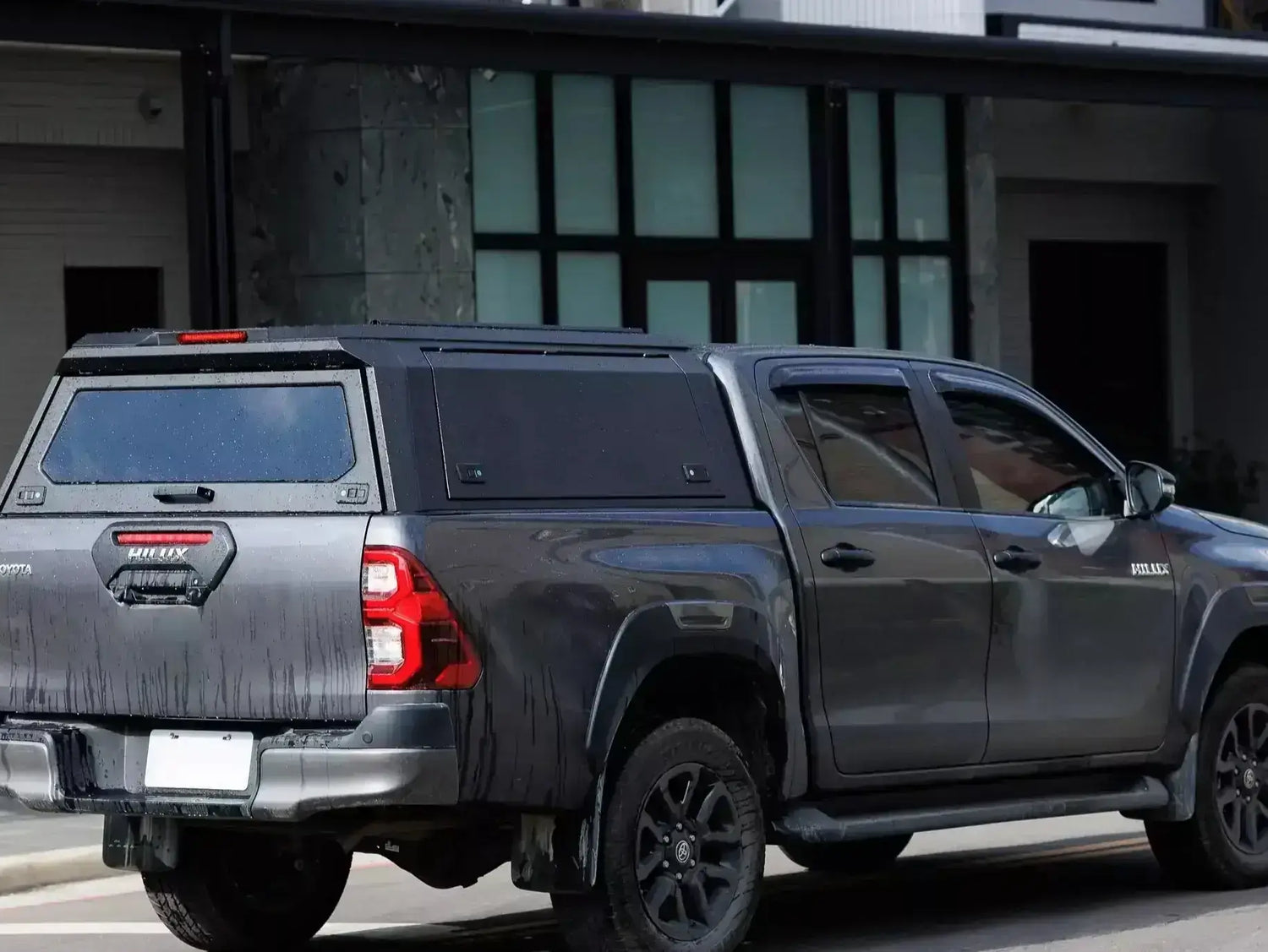 canopy triton stainless steel ute canopy for Mitsubishi Triton MV 2024+ on road