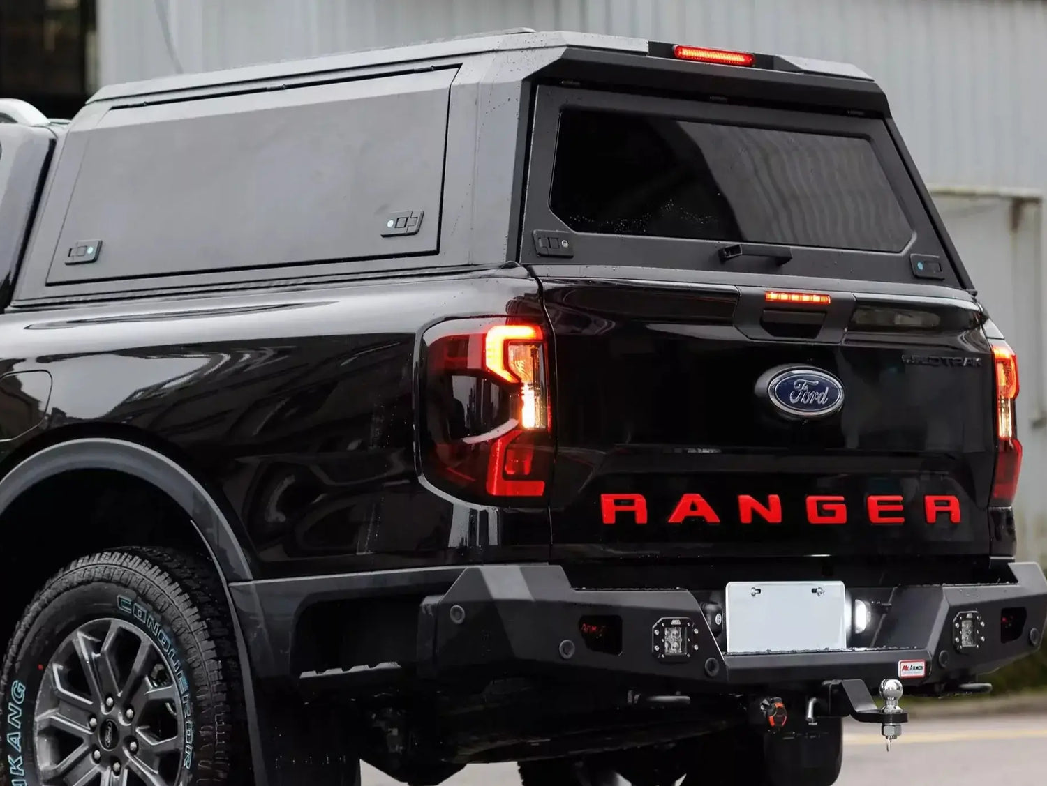 Stainless steel canopy Ford Ranger NextGen 2023+ enhancing style and durability - canopy ford ranger