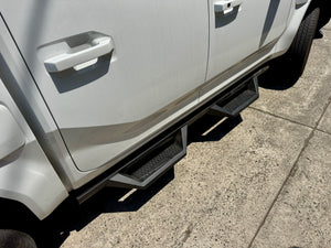 KIA Tasman Side Steps 2025+ Black Side Bars