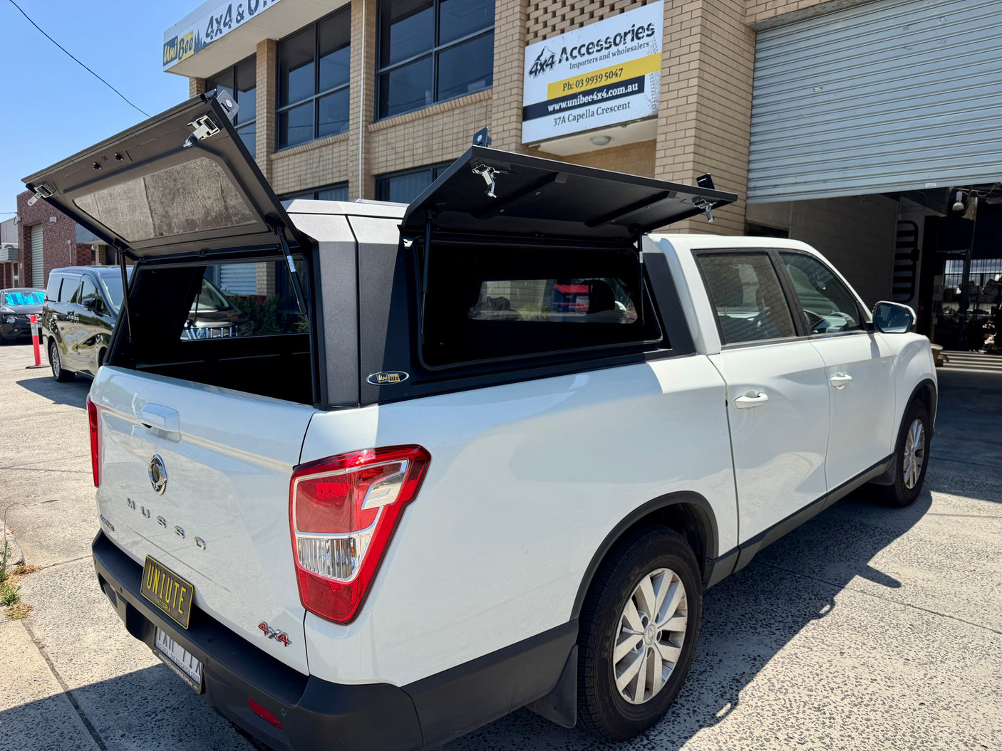 KGM Musso Canopy XLV (Long Tub) 2018-2025 Steel Ute Canopy