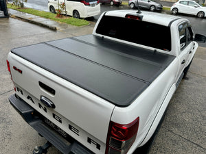 Tri-Fold Hard Lid Tonneau Cover for Ford Ranger 2012-mid 2022 - UniUte