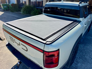 REVOLVER hard rolling tonneau cover for BYD Shark 6 2025+ — installed closed | UniUte