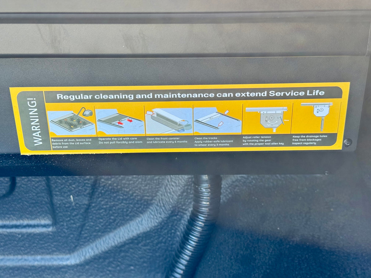 HERO Lid Manual Roller Shutter for Isuzu D-Max 2021–2026