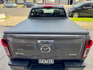 Tri-Fold Soft Tonneau Cover for Mazda BT-50 2020-2026 - UniUte