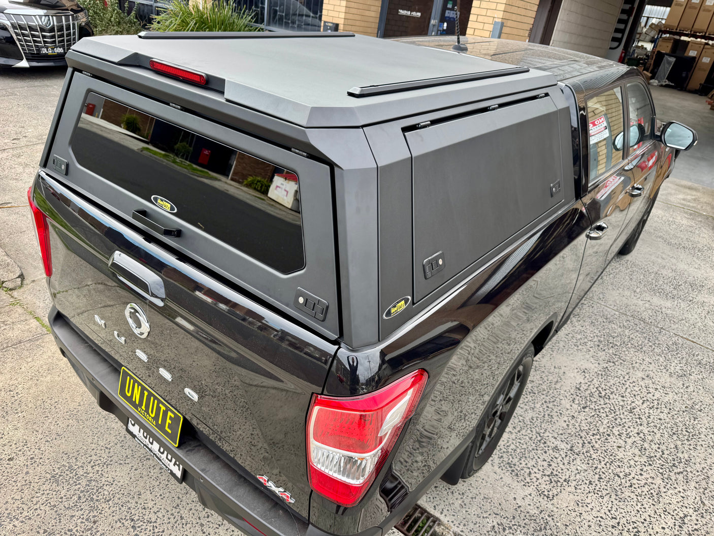 Stainless Steel Ute Canopy for KGM SsangYong Musso XLV (Long Tub) 2018-2025