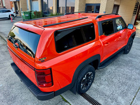 Fibreglass canopy for BYD Shark 6 2025+ — paint-matched FORCE PRO fitted on ute | UniUte