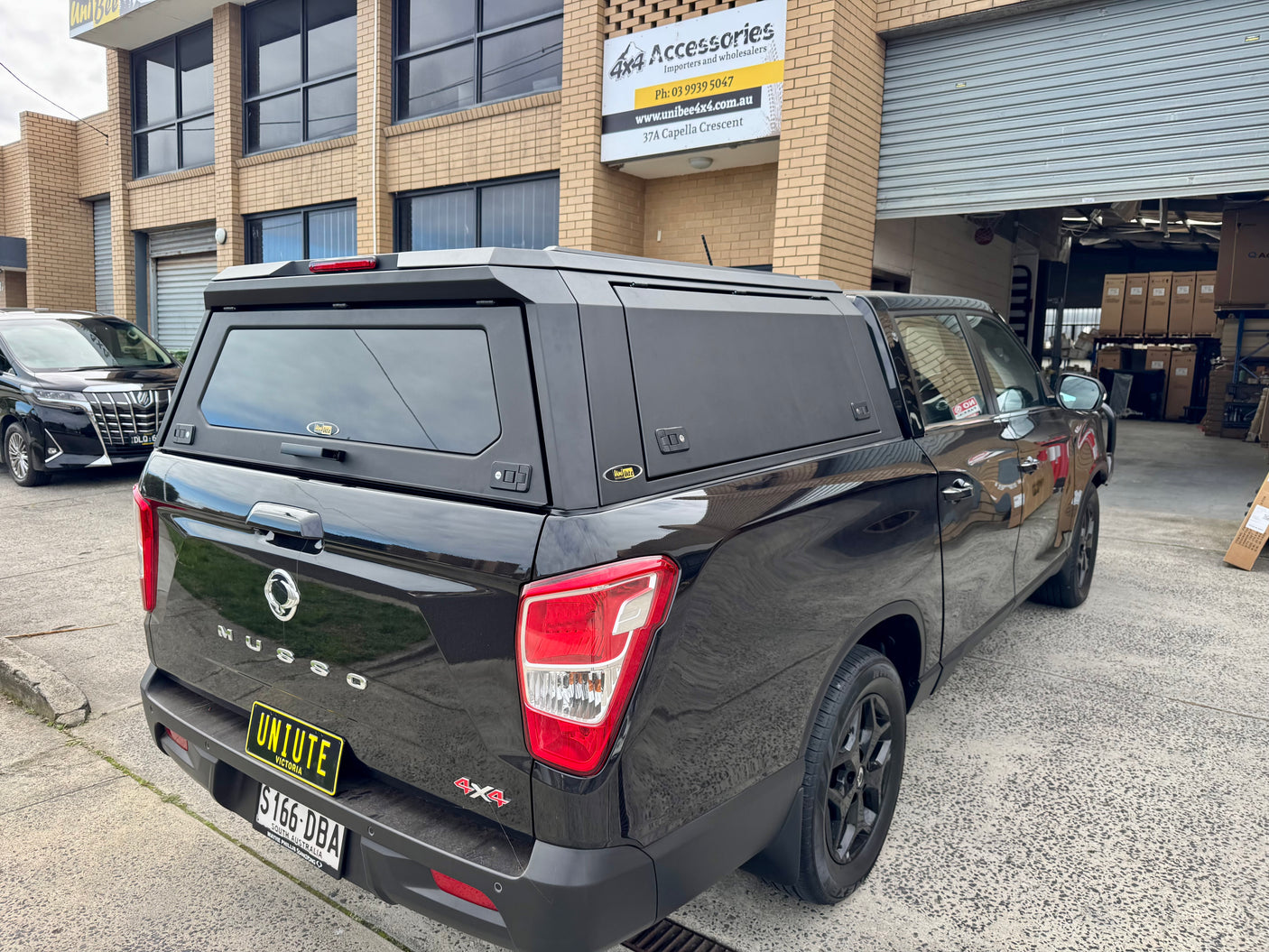 Stainless Steel Ute Canopy for KGM SsangYong Musso XLV (Long Tub) 2018-2025