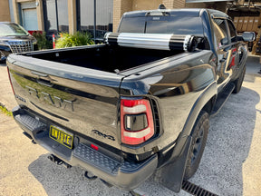 REVOLVER hard rolling cover for RAM 1500 DT 5.7 bed 2020-2026 — installed closed | UniUte
