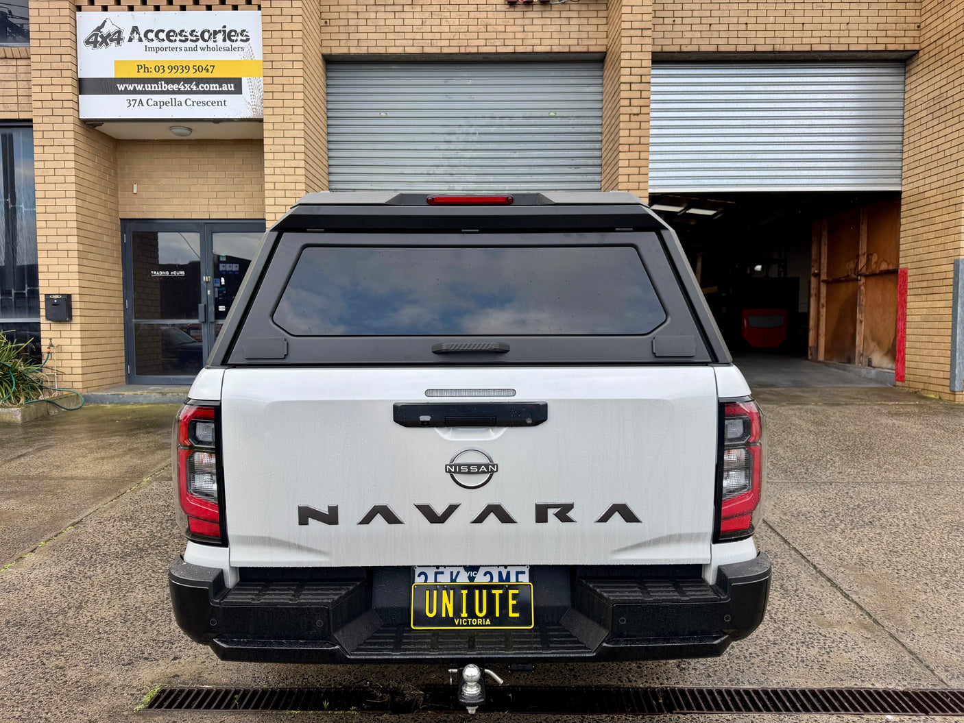 Stainless Steel Canopy for Nissan Navara D27 2026+ | UniUte