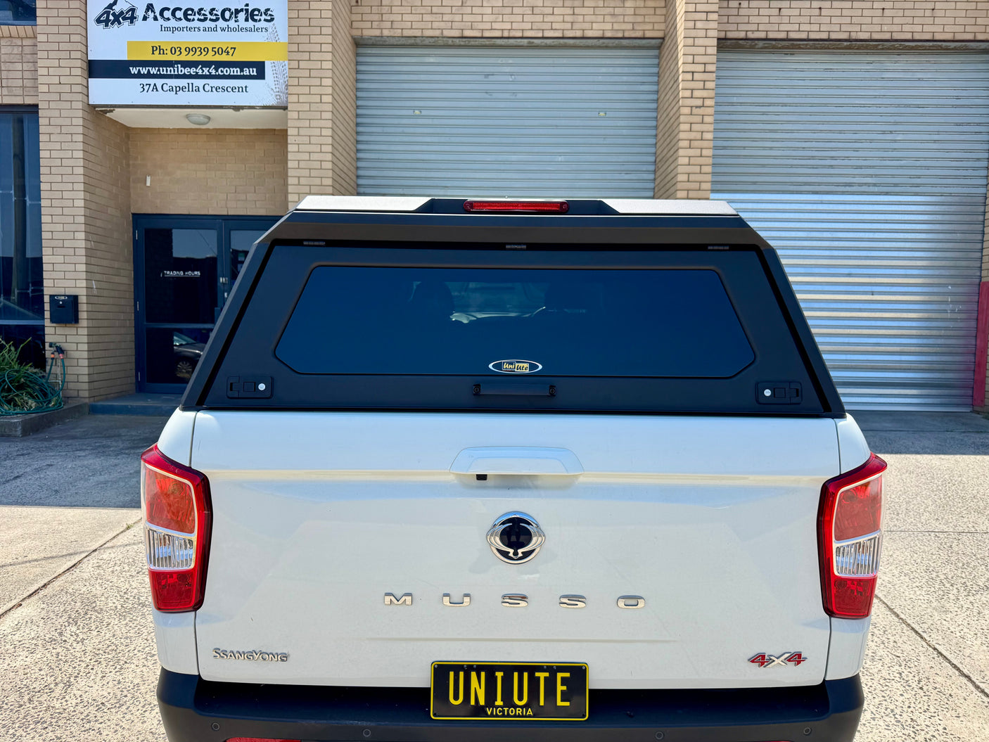 KGM Musso Canopy XLV (Long Tub) 2018-2025 Steel Ute Canopy