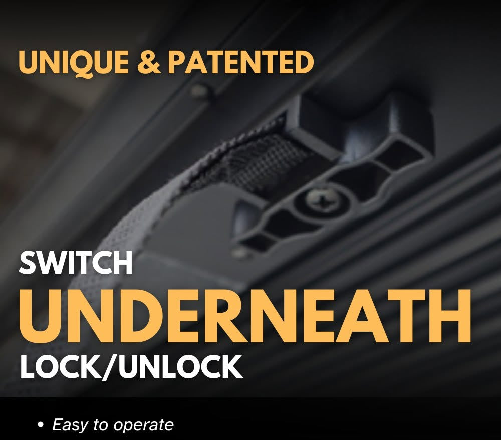 HERO Lid Manual Roller Shutter for Ford Ranger NextGen 2022+