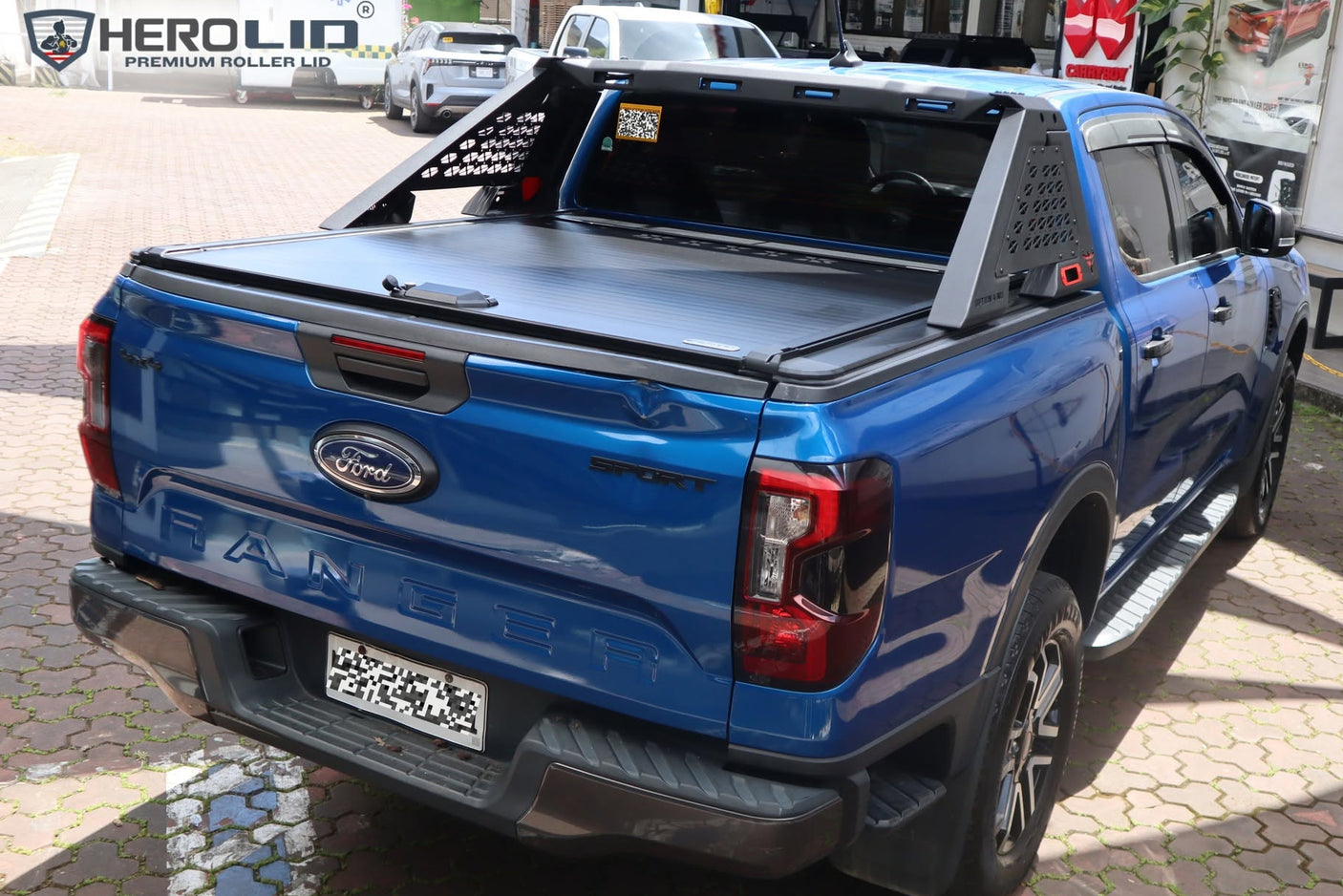 HERO Lid Manual Roller Shutter for Ford Ranger NextGen 2022+