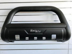 Nudge bar for Mitsubishi Triton MQ 2015-2018 — front view installed | UniUte