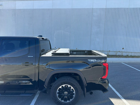 Quad-Fold Hard Lid Tonneau Cover For Toyota Tundra 5'5" 2023-2026 - UniUte