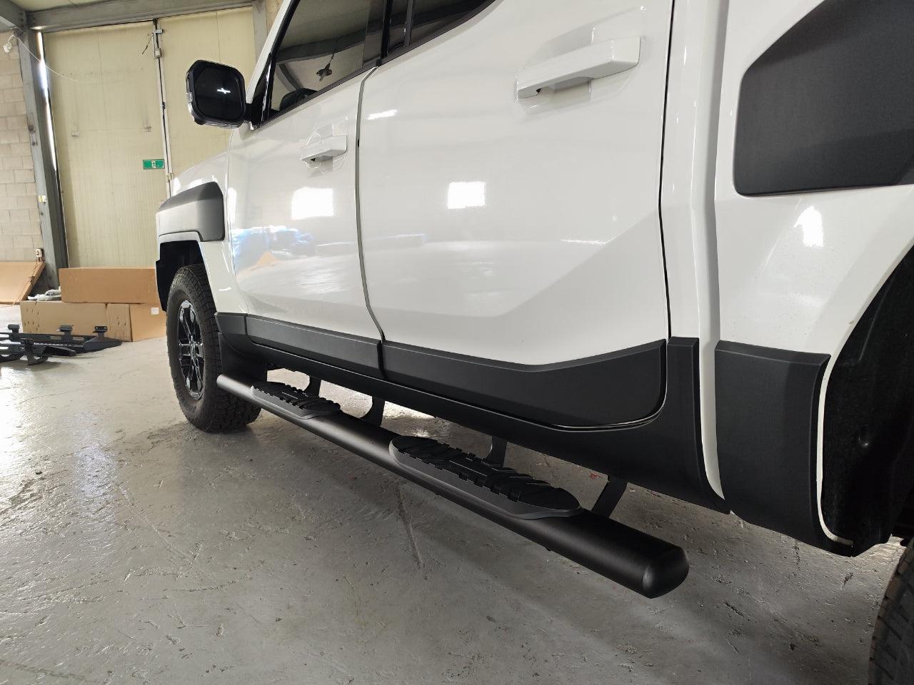 Black Side Bars KIA TASMAN Side Steps 2025+