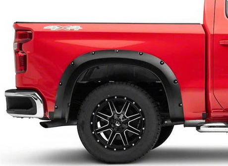 CHEVROLET SILVERADO Textured Fender Flares For Chevrolet Silverado 1500 2019-2023 