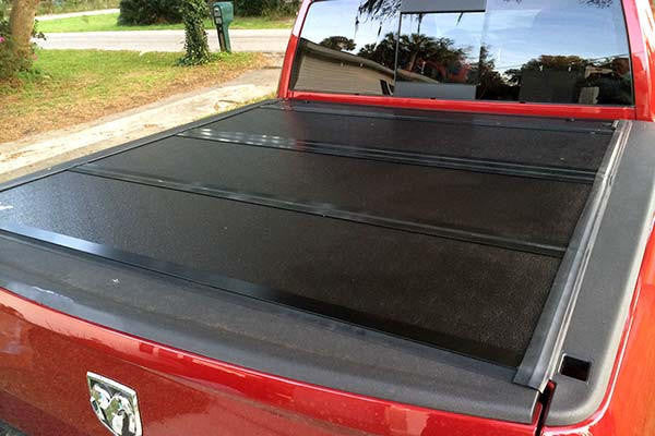 FORD F-150 Quad-Fold Hard Lid Tonneau Cover for Ford F-150 2015-2019 6,5' BED 